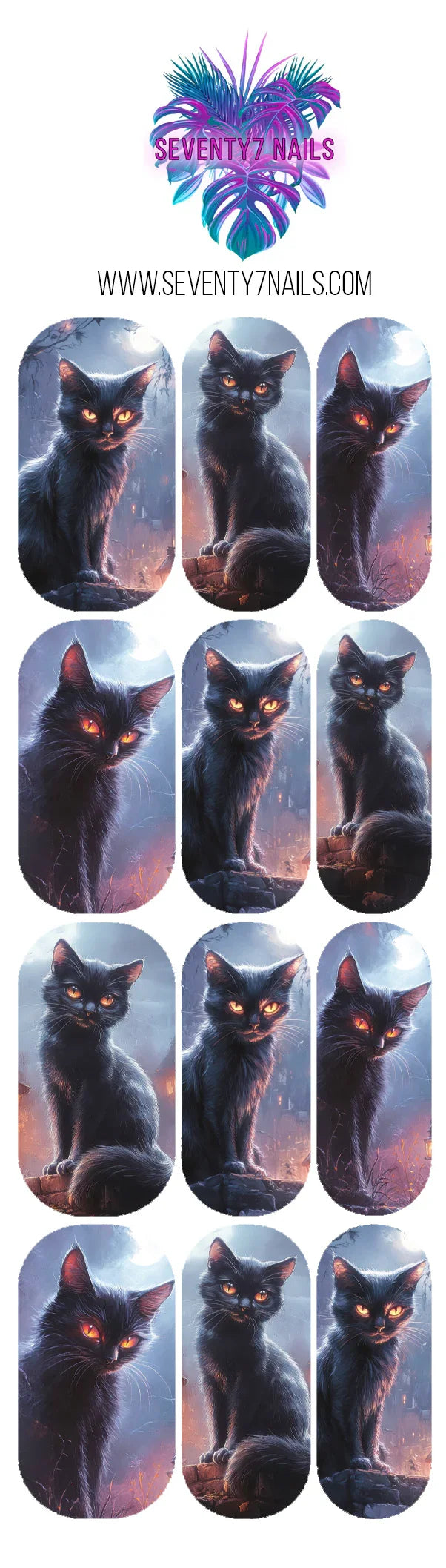 Waterslide Nail Decals - Into The Voids