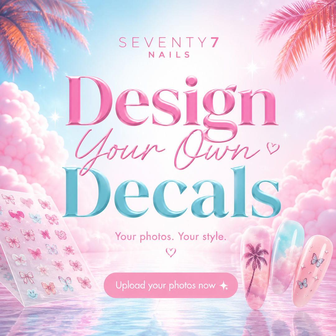 Design Your Own Decals - Seventy7 Nail Decals