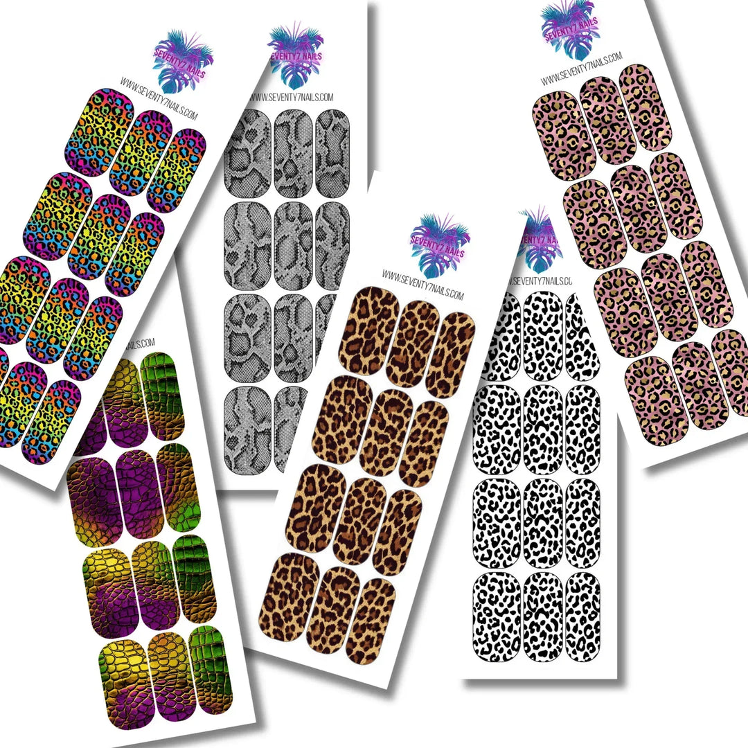 Animal Prints - Seventy7 Nail Decals