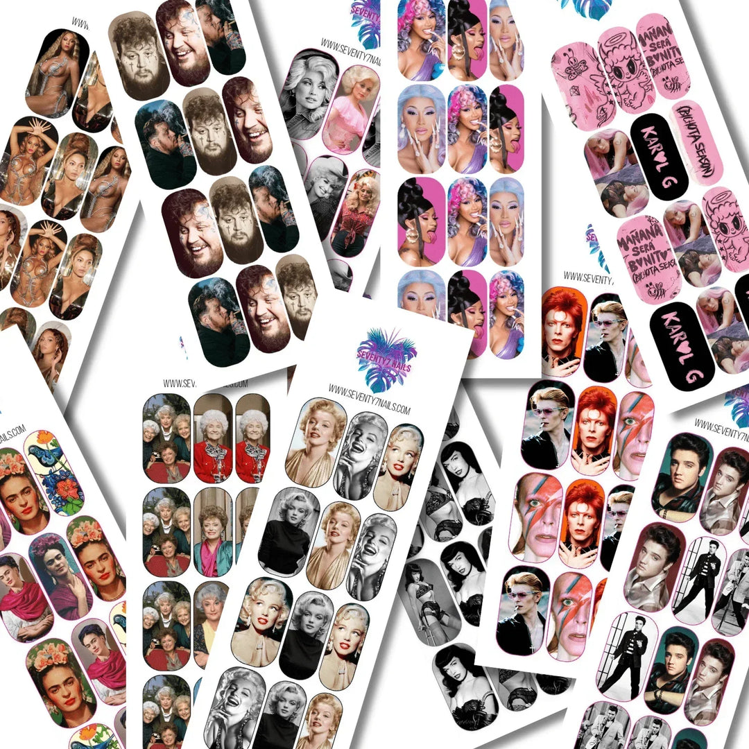 Celebs - Seventy7 Nail Decals