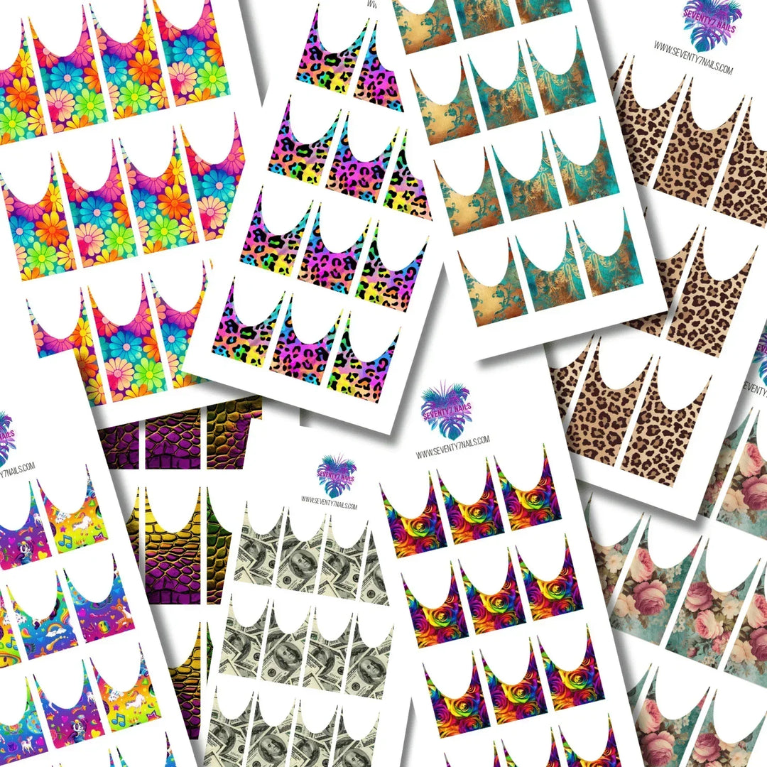 French Cut - Seventy7 Nail Decals