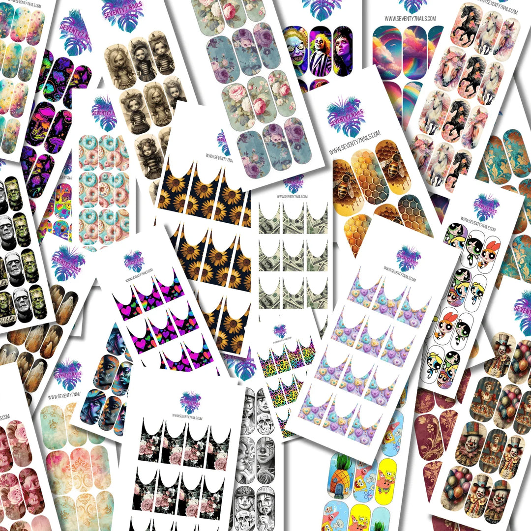 Misc Designs - Seventy7 Nail Decals