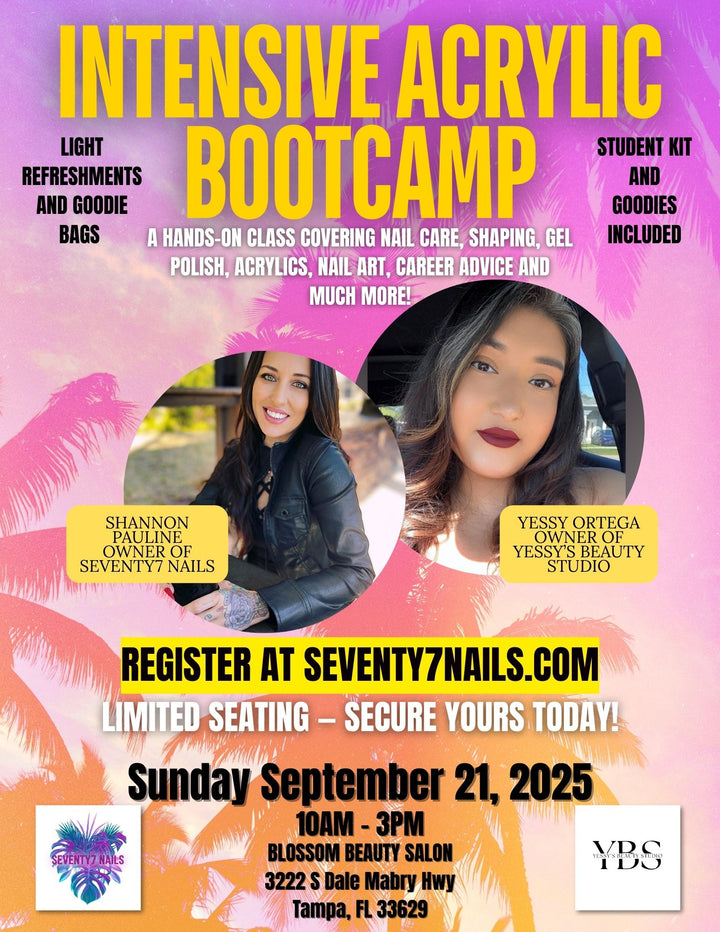 Acrylic Foundations Pro Lab In-Person Class on 9/21 Registration