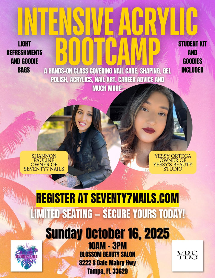Acrylic Foundations Pro Lab In-Person Class on 10/16 Registration