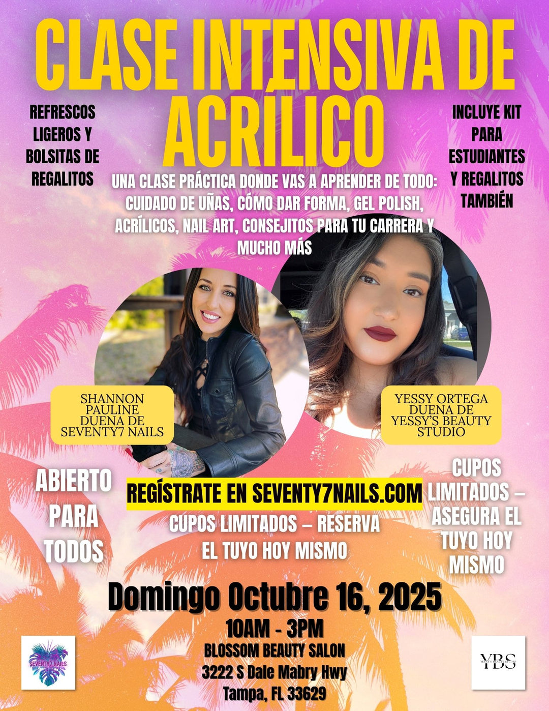 Acrylic Foundations Pro Lab In-Person Class on 10/16 Registration