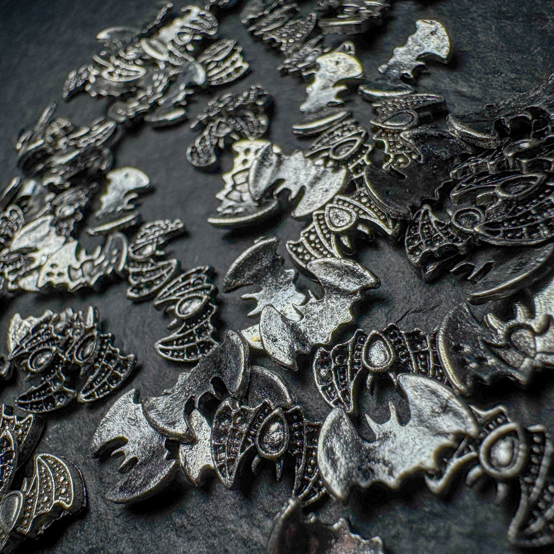 Bat Wing Metal Charm Mix