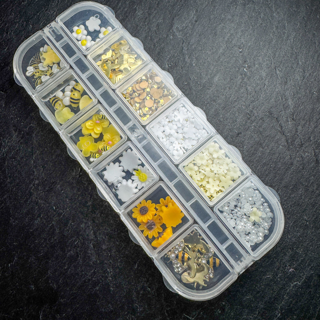 Honey Bee Garden Charm Box