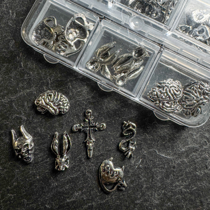 Haunted Metal Charm Box