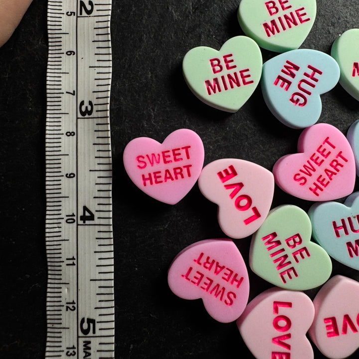 Sweet Talk Candy Heart Charms