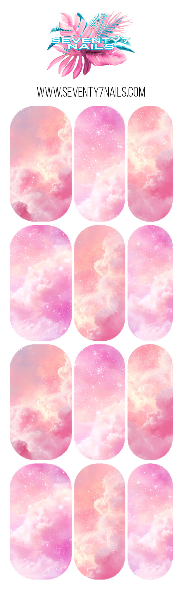 Waterslide Nail Decals - Dreamscape
