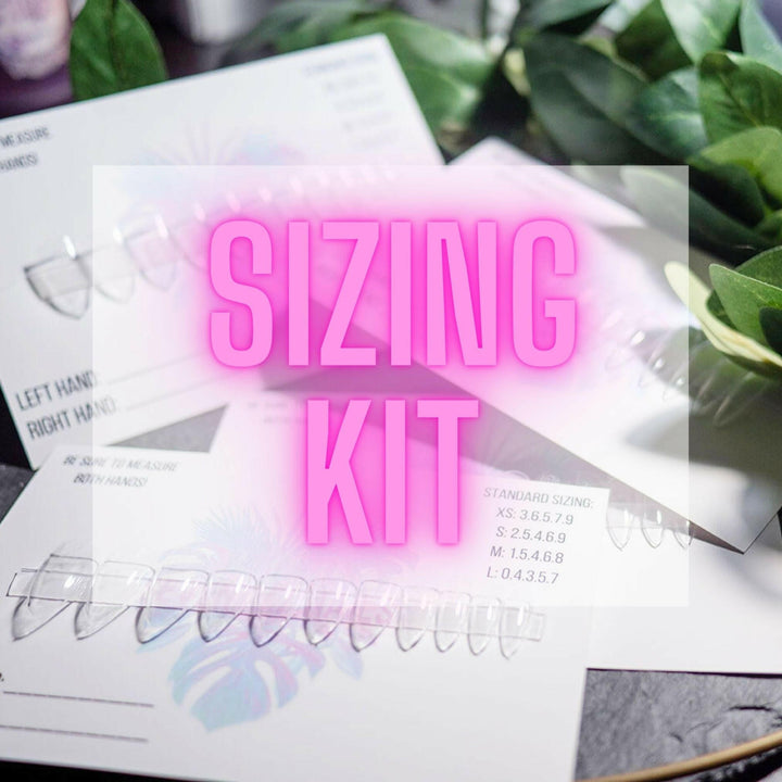 Press On Nails Sizing Kit - Seventy7 Nail Decals