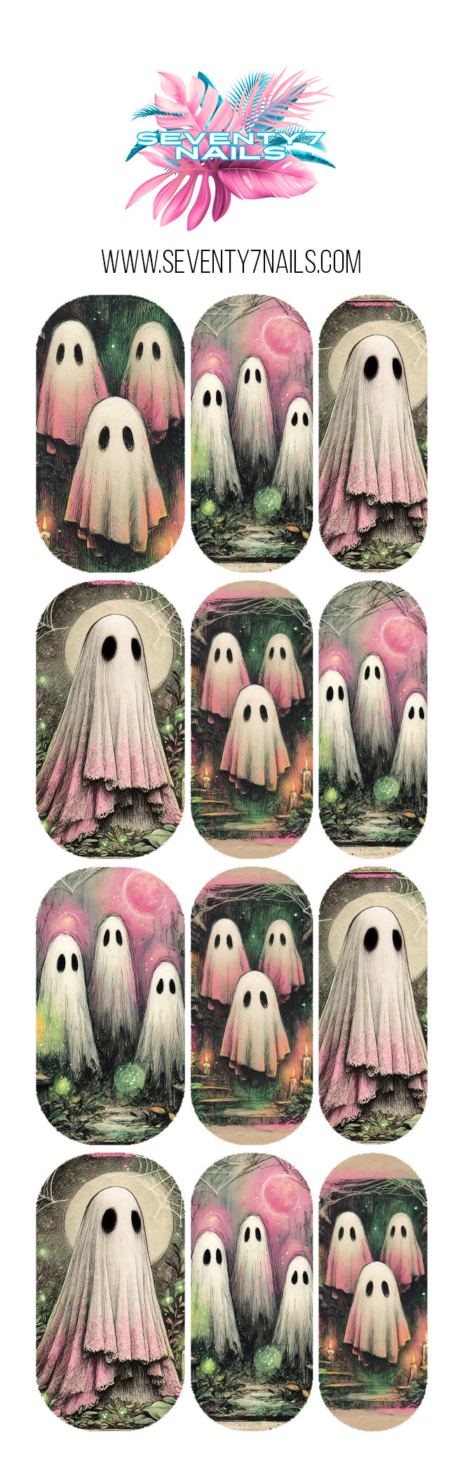 Waterslide Nail Decals - Kindred Spirits