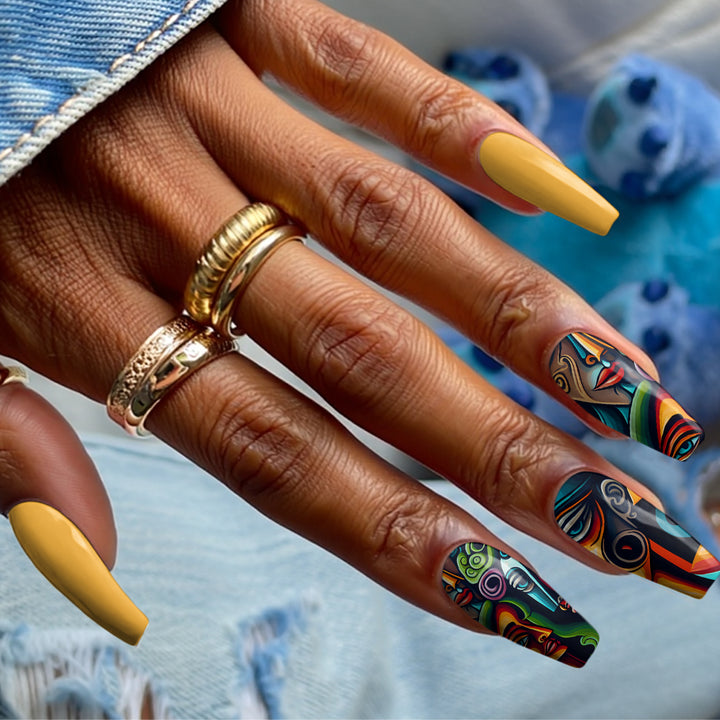 Waterslide Nail Decals - Melting Pot - Seventy7 Nail Decals