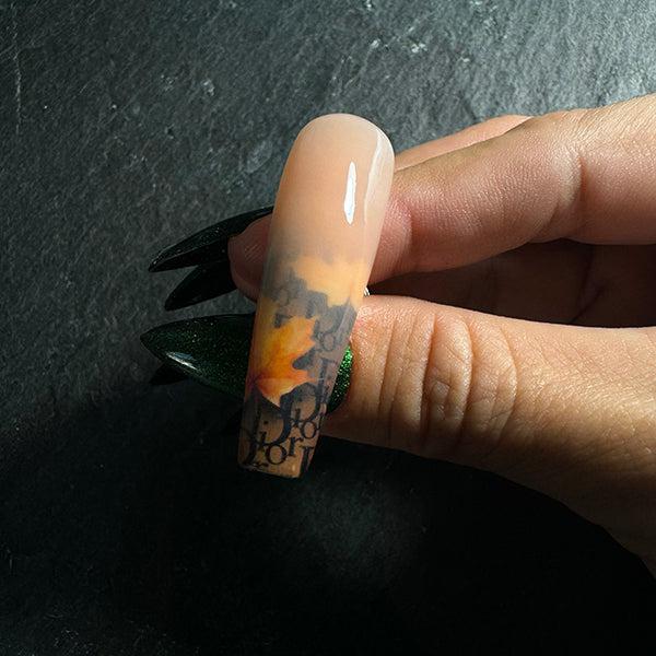 Ombre Waterslide Nail Decals - Love Skulls - Seventy7 Nail Decals