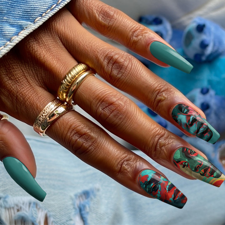 Waterslide Nail Decals - Resilience