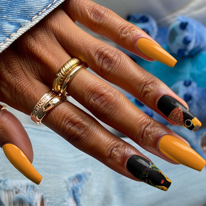 Waterslide Nail Decals - Silhouette - Seventy7 Nail Decals