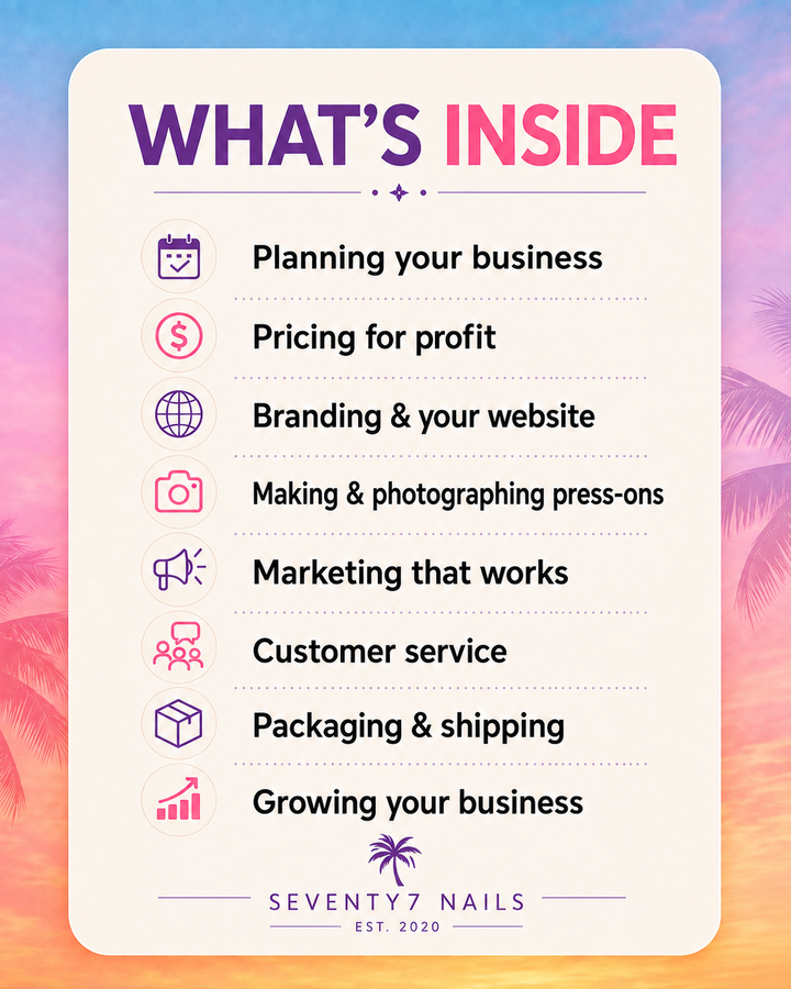 Polish to Profit | Press-On Nail Business Guide